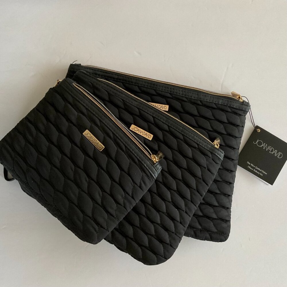 JOAN & DAVID 3 Pc Toiletry Set NWT - Picture 1 of 7
